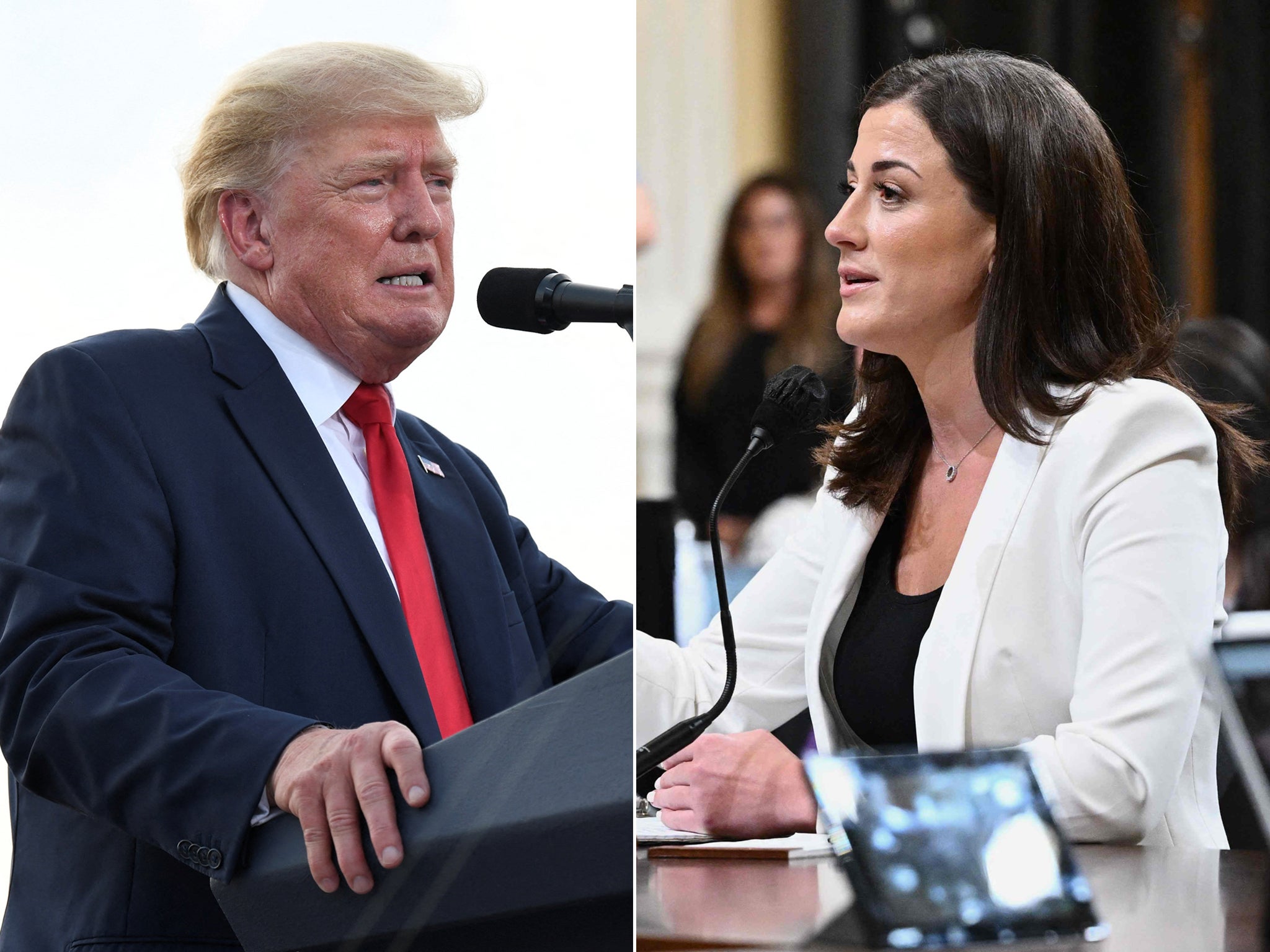 Trump califica el testimonio de Cassidy Hutchinson de “puras mentiras” en su última diatriba