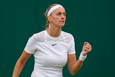 A pesar de los nervios, Kvitova avanza en Wimbledon