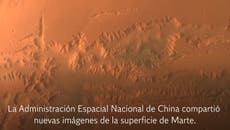Misión espacial china revela nuevas imágenes de Marte