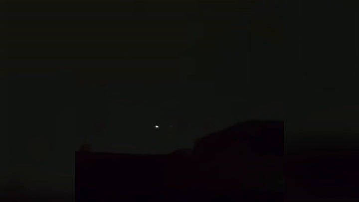 ¿Qué eran las extrañas luces vistas desde San Diego y Tijuana?