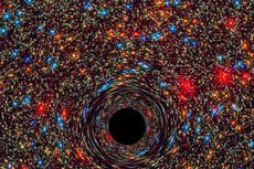 El telescopio James Webb de la NASA capta una imagen nunca antes vista de un agujero negro