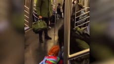 Pánico en el metro de Nueva York por ataque de “Chucky”