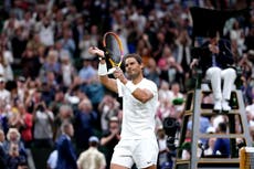 Rafael Nadal se impone a Lorenzo Sonego y enciende sus aspiraciones para llevarse Wimbledon