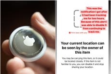Apple responde después de que mujer contara cómo fue rastreada con un AirTag