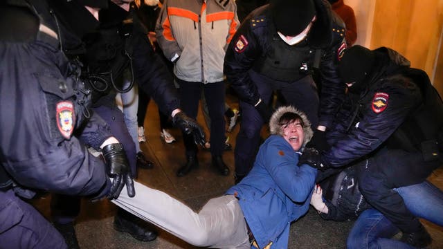 REP-GEN UCRANIA-GUERRA-PROTESTAS RUSIA