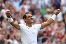 Rafael Nadal supera una lesión para derrotar a Taylor Fritz en un clásico instantáneo de Wimbledon