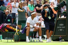 Rafael Nadal rechazó súplicas de su familia de abandonar partido por lesión
