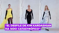 Así salieron Kim Kardashian, Nicole Kidman y  Dua Lipa en el desfile de Balenciaga