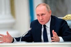 Putin a Ucrania: Rusia apenas ha comenzado su ofensiva