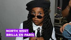 North West acapara las miradas en la semana de la alta costura de París