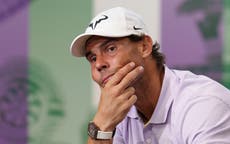 Nadal se va de Wimbledon herido, como Federer en 2021