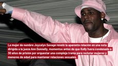 R. Kelly tendría relación sentimental con una de sus supuestas víctimas