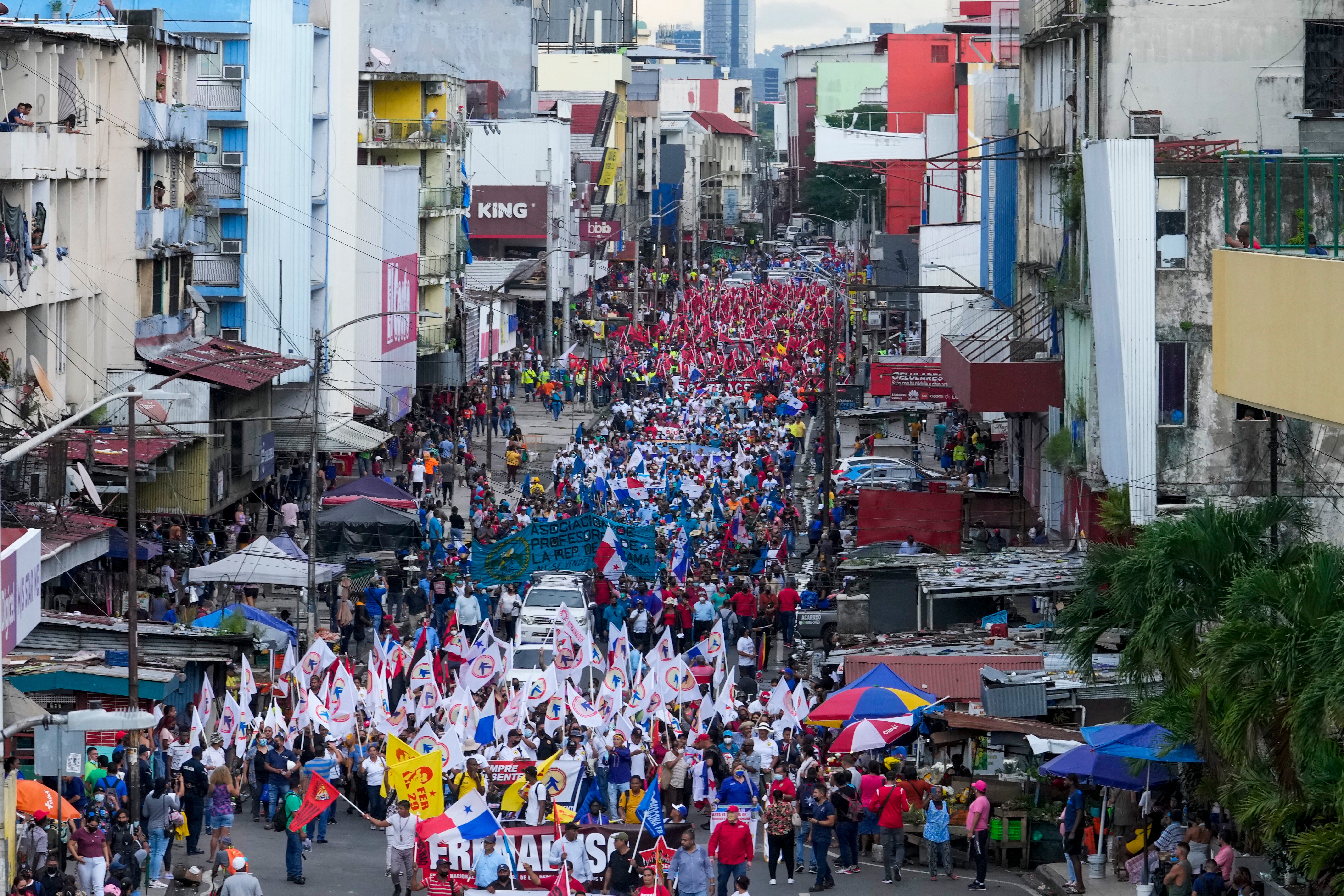 PANAMÁ-PROTESTAS