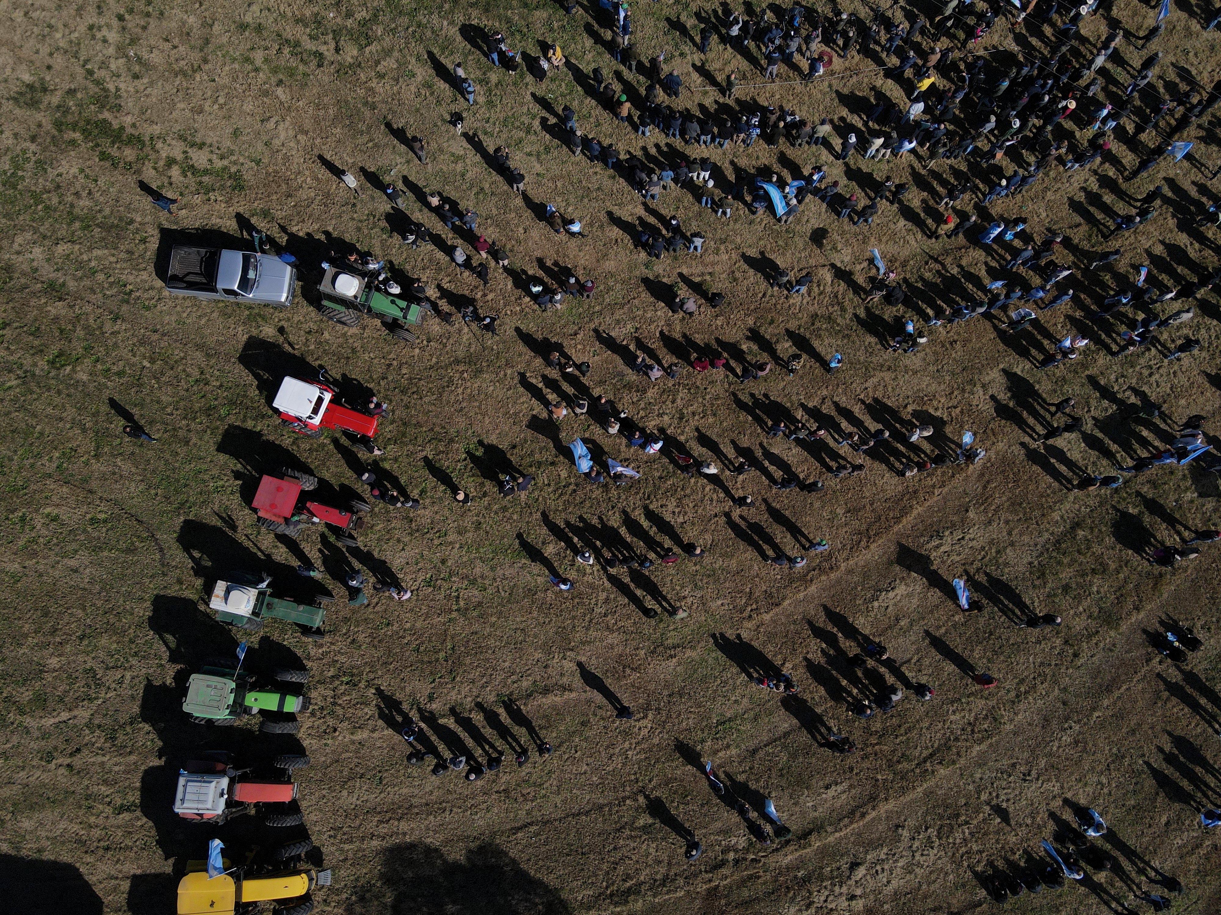 ARGENTINA-CAMPO HUELGA