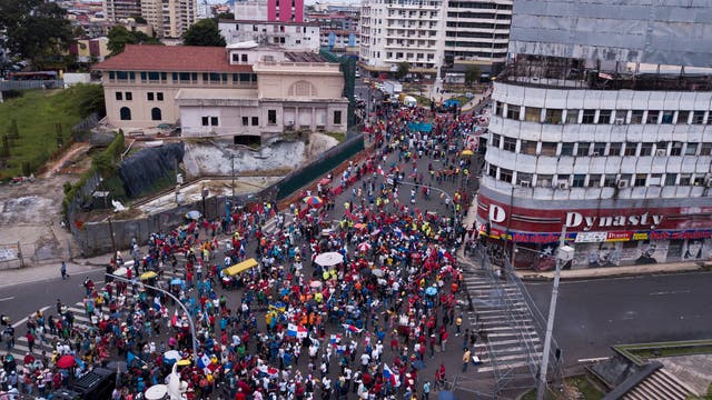 PANAMÁ-PROTESTAS