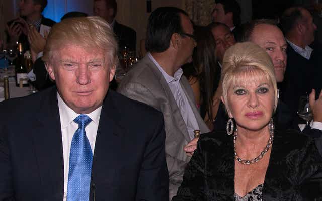 Una cronología de la relación de Donald e Ivana Trump