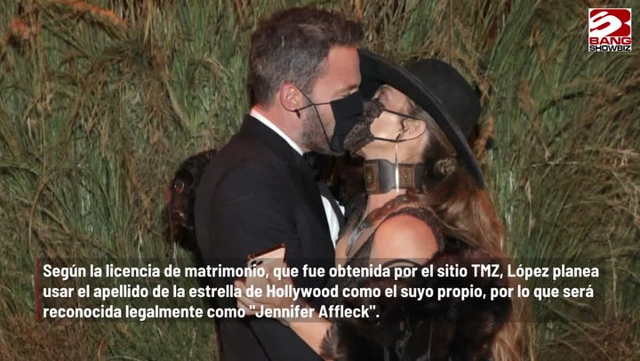 Estos son los detalles de la boda de Jennifer Lopez y Ben Affleck 