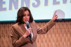 Tras el anuncio de la prueba positiva de Biden, la vicepresidenta Kamala Harris da negativo a covid-19