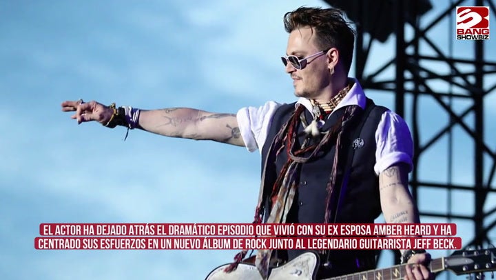 Johnny Depp estrena disco con Jeff Beck y lo acompaña en su gira por Europa 