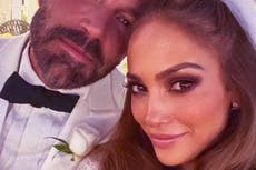 El ministro de Jennifer Lopez y Ben Affleck revela que la pareja compartió “hermosos” votos durante la boda