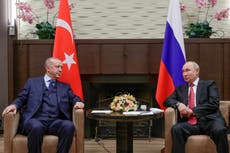 Putin viaja a Irán para hablar con líderes de Irán y Turquía