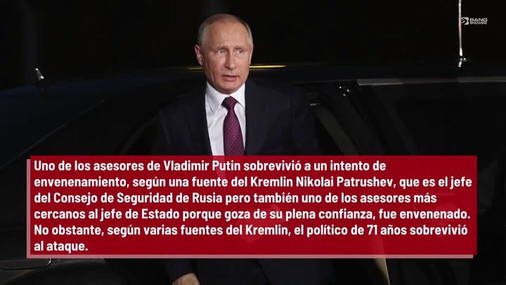 Alerta en Rusia, intentan envenenar a un familiar de Vladimir Putin 