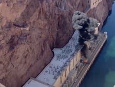Reportan explosión e incendio en presa Hoover en Nevada
