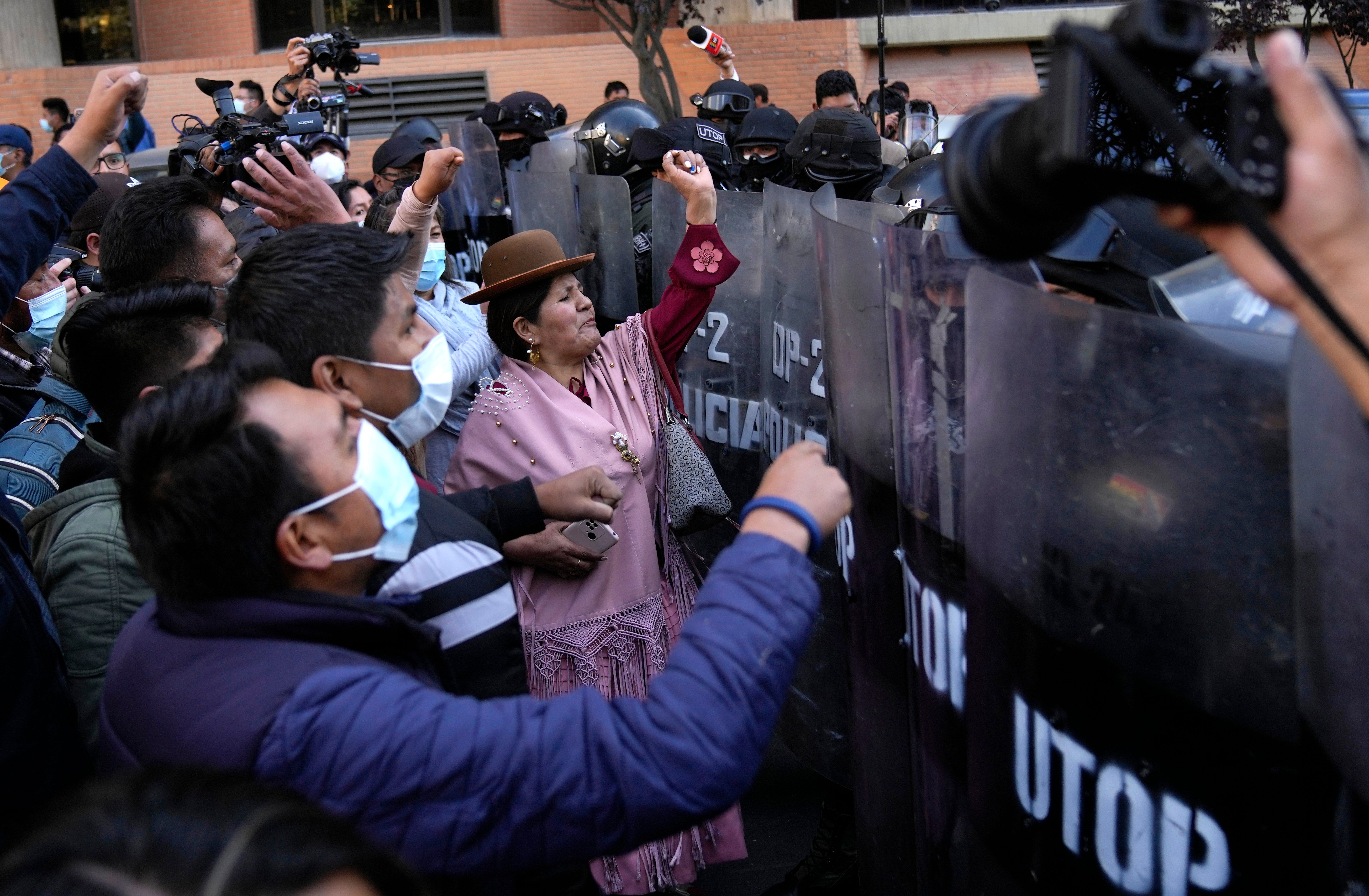 BOLIVA-MÉDICOS PROTESTA
