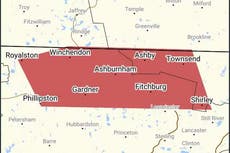 Emiten alerta de tornado en Massachusetts debido a una tormenta severa