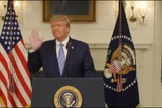 Un nuevo vídeo muestra a Donald Trump literalmente incapaz de decir que perdió las elecciones