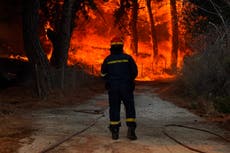 Grecia combate 4 enormes incendios forestales; evacuan zonas
