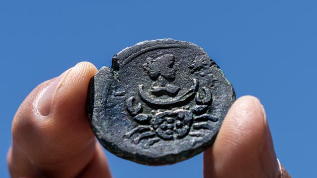 ISRAEL-MONEDA ANTIGUA
