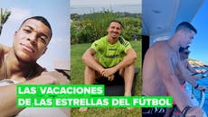 Así han sido las vacaciones Ronaldo, Mbappé y Messi 