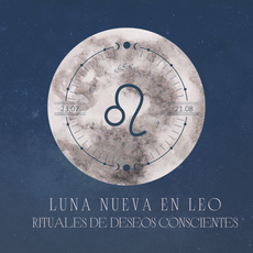 Luna nueva en Leo: Ritual para hacer conscientes tus deseos 