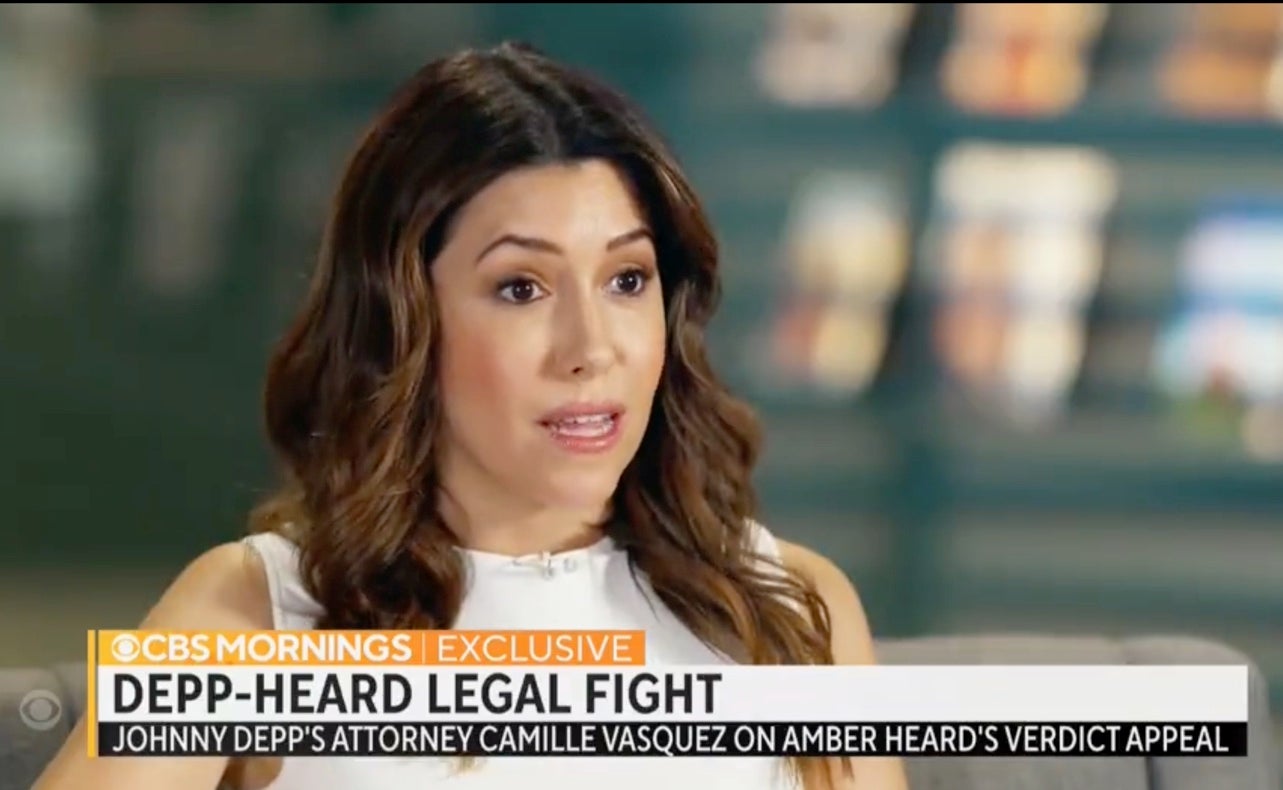 Camille Vásquez habla con Gayle King de ‘CBS Morning’ sobre la apelación del veredicto