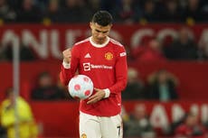 United deja fuera a Cristiano para duelo ante Atlético