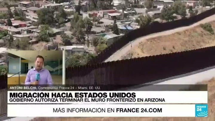 Biden continuará la construcción de un tramo del muro fronterizo de Trump en Arizona