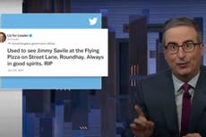 John Oliver ataca a Liz Truss por un tuit resurgido en el que lamenta la muerte de Jimmy Savile