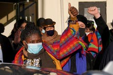 Ceremonia plurinacional recibe a Francia Márquez en Bolivia