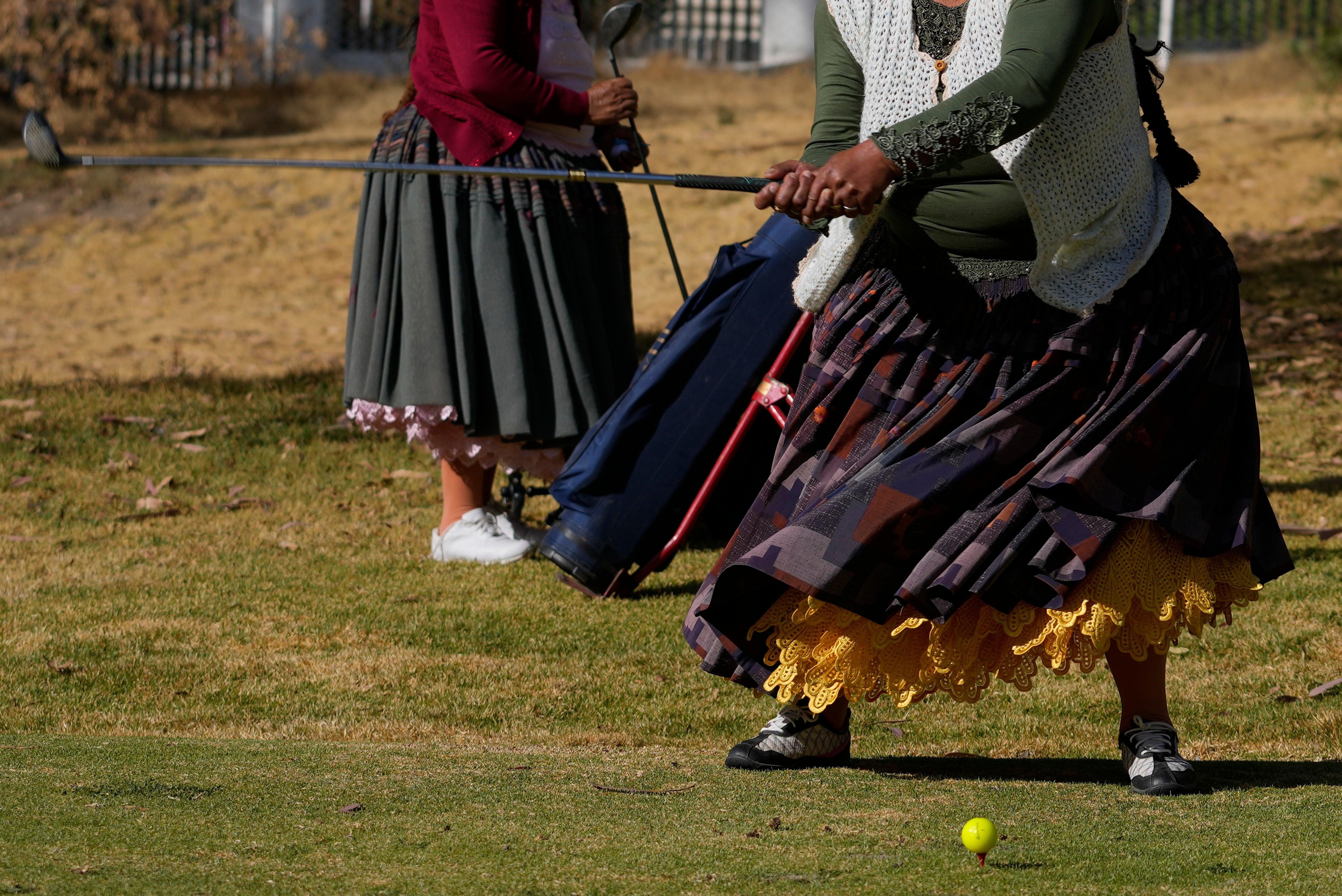 BOLIVIA-GOLF MUJERES INDÍGENAS