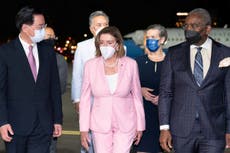 El recorrido del avión que llevó a Nancy Pelosi a Taiwán se convirtió en el vuelo más rastreado de la historia