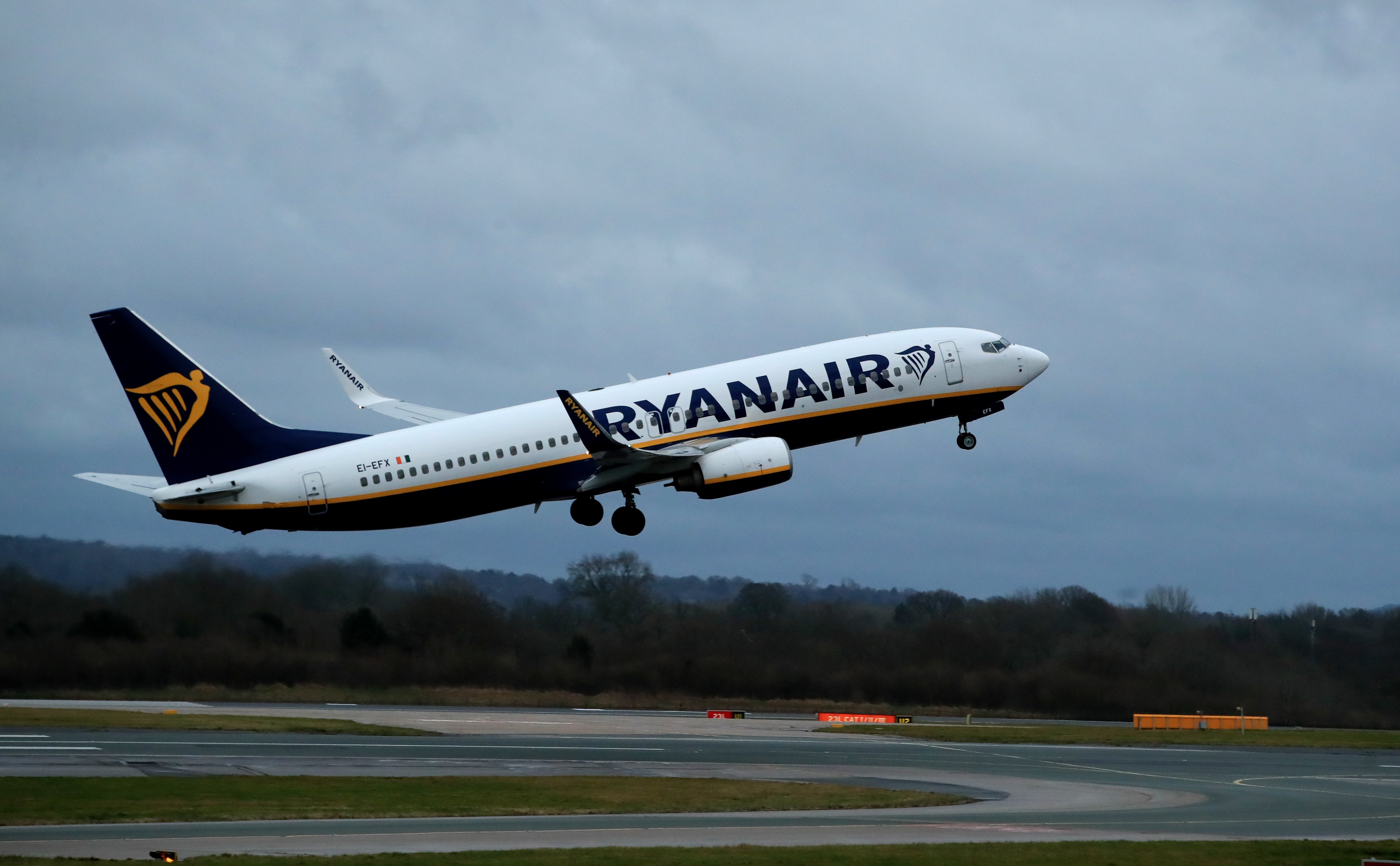 Un portavoz de Ryanair habló sobre el incidente