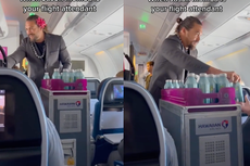 “Aguaman”: Jason Momoa reparte sus nuevas botellas de agua en un vuelo de Hawaiian Airlines