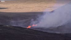 Tras varios terremotos, volcán de Islandia entra en erupción