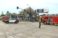 Mueren seis personas en un intenso accidente automovilístico en Los Ángeles