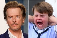 David Spade bromeó diciendo que el príncipe Louis pudo haber recibido una bofetada como la de Chris Rock