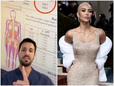 Cirujano opina sobre escaneo de composición corporal de Kim Kardashian: “Tiene todos los recursos disponibles”