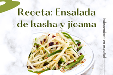 Receta: Ensalada de kasha y jícama