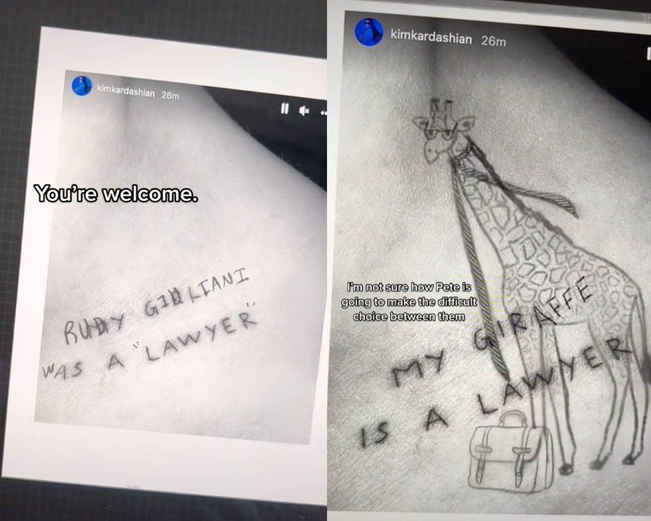 Tras ruptura, fan sugiere divertidos cambios al tatuaje que Pete Davidson se hizo en nombre de Kim Kardashian