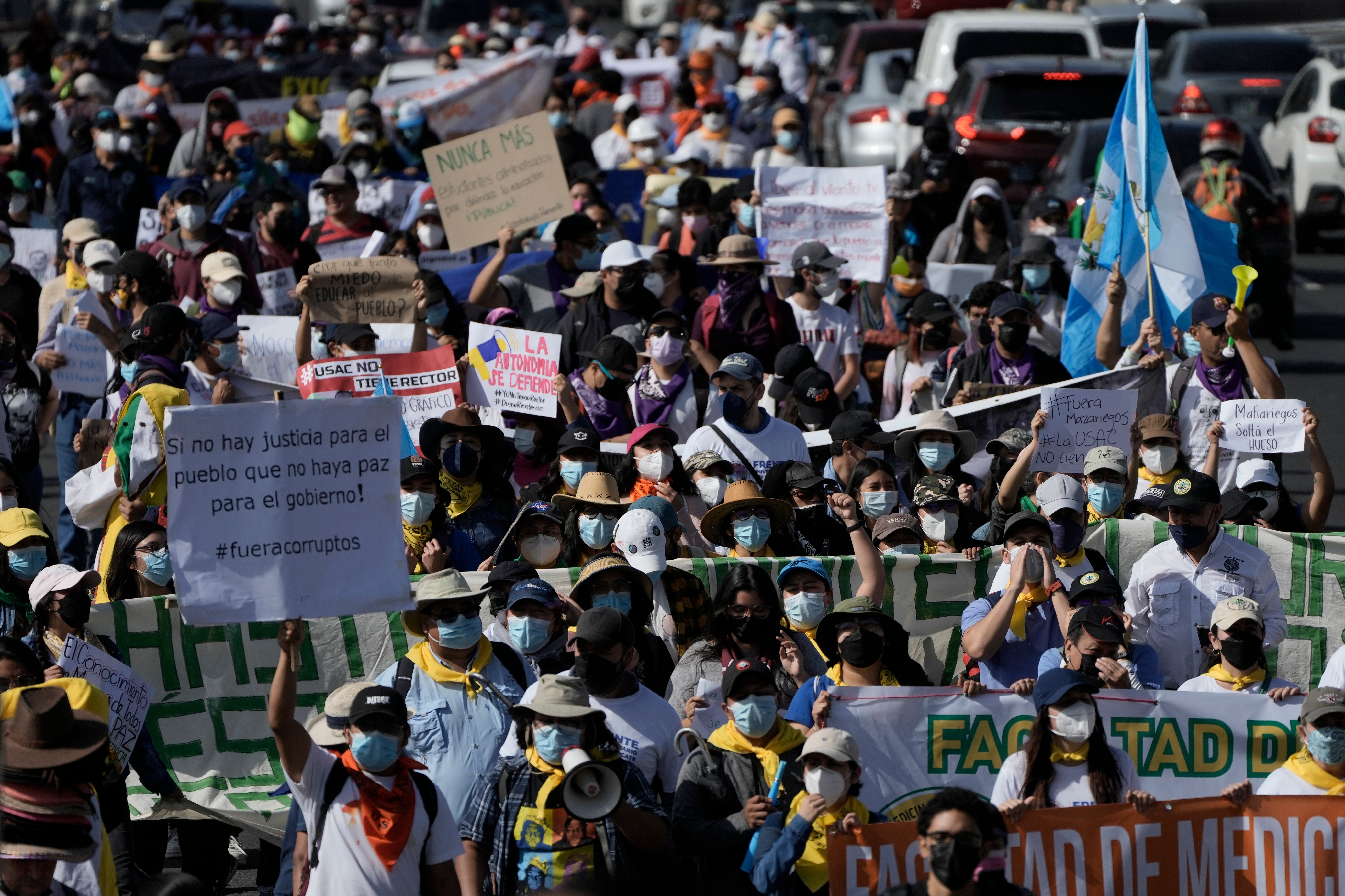 GUATEMALA-PROTESTAS